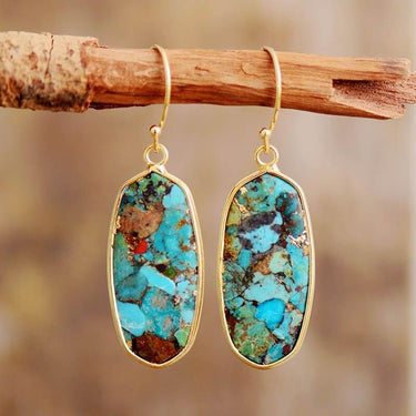 Sweet Dreams Turquoise Earrings-Your Soul Place
